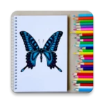 Logo of How to Draw an Easy Butterfly android Application 